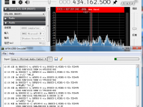 使用SDR Dongle、 AFSK1200解码APRS信标