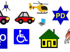 APRS符号集,高分辨率,矢量。